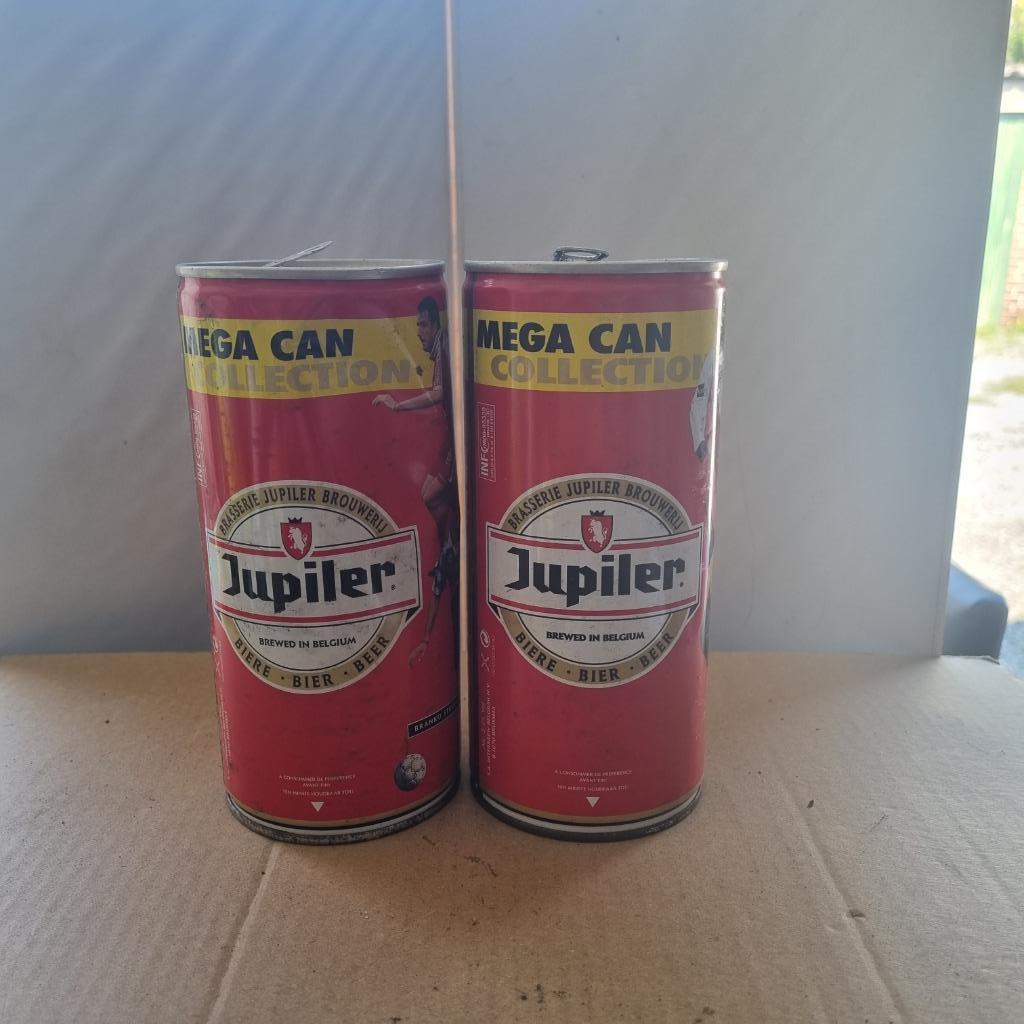 Mega Can Jupiler (modèle 2), Ophalen of Verzenden, Gebruikt, Flesje(s), Jupiler