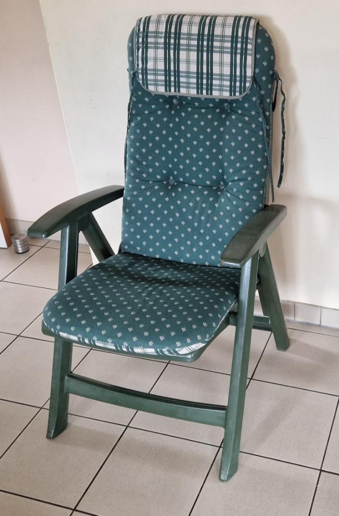 Zitstoel👍luxe zitcomfort👍+ regelbaar+ met nieuw zitkussen, Antiek en Kunst, Ophalen
