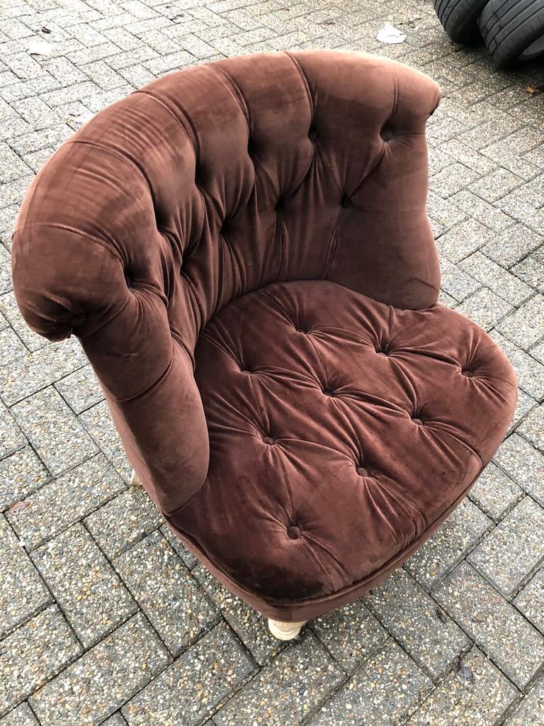 Mooi Luxe Fauteuil (bij) zet zeteltje, Enlèvement, Comme neuf, Klassiek