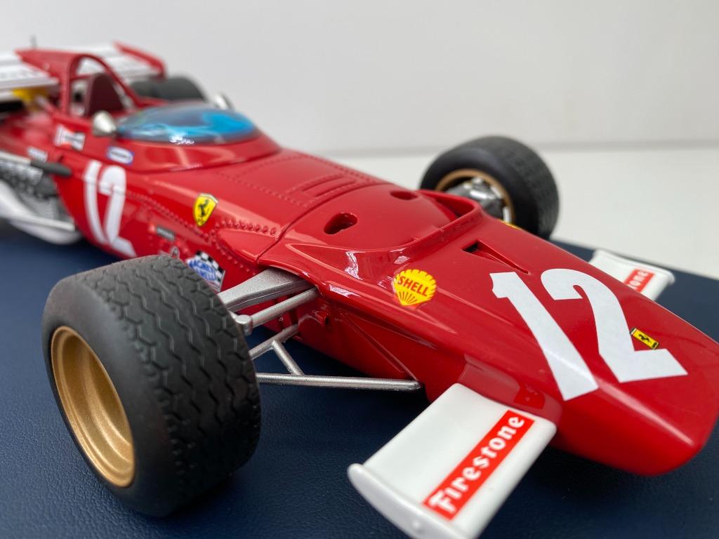 F1 FERRARI 1/18 J. ICKX, Hobby en Vrije tijd, Ophalen of Verzenden
