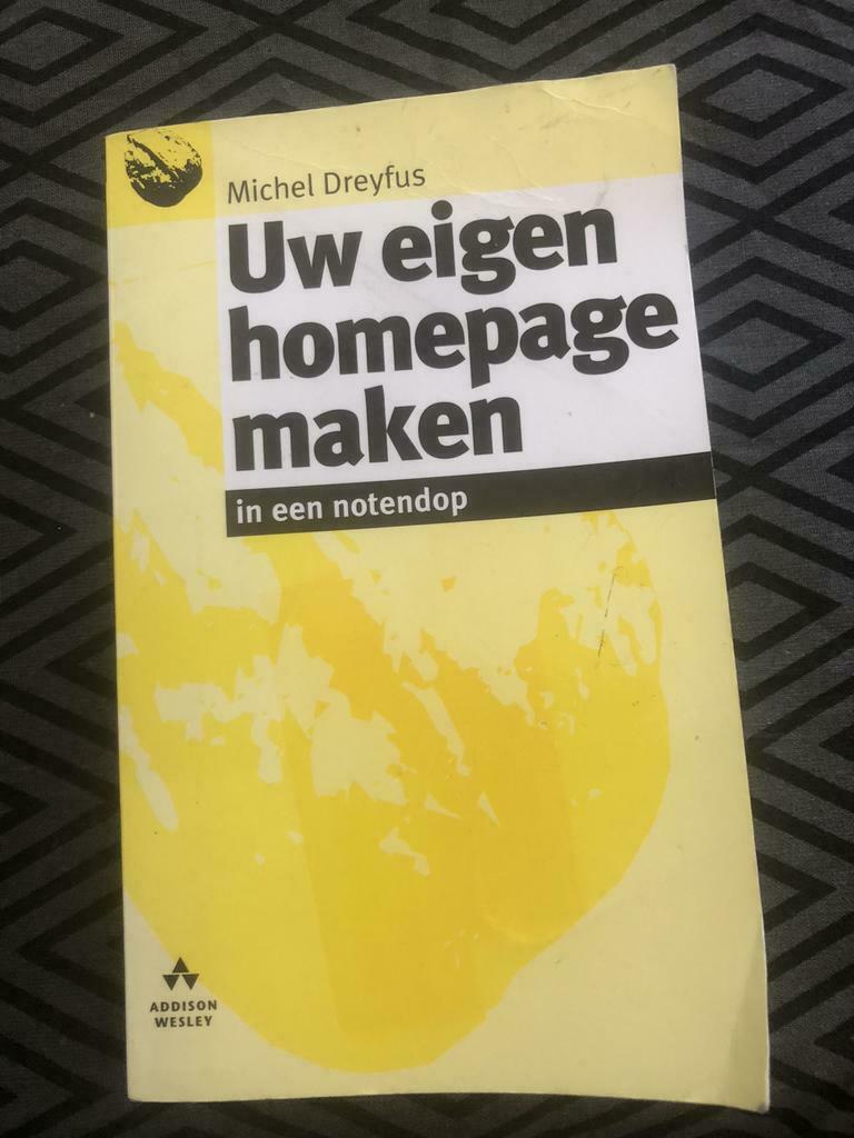 Boek “Uw eigen homepage maken” van Michel Dreybus, Boeken, Informatica en Computer, Ophalen of Verzenden, Gelezen, Internet of Webdesign