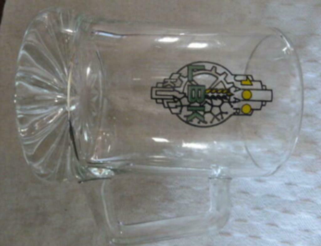 #K bier glas / pul 100 jaar Landbouwkring (LBK) Leuven (KUL), Ophalen of Verzenden, Nieuw, Bierglas
