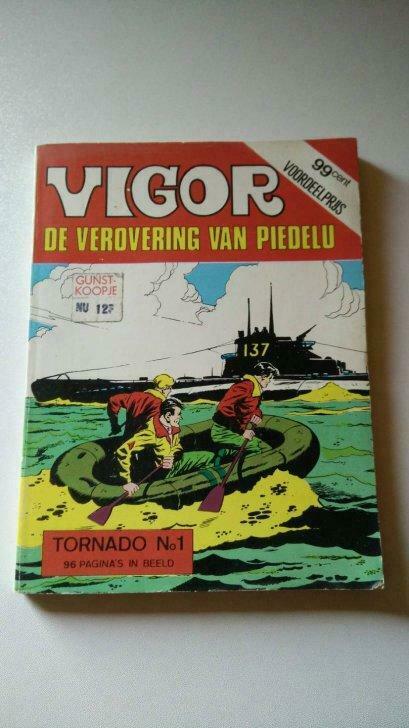 Vigor - De Verovering van Piedelu, Livres, Enlèvement ou Envoi, Utilisé