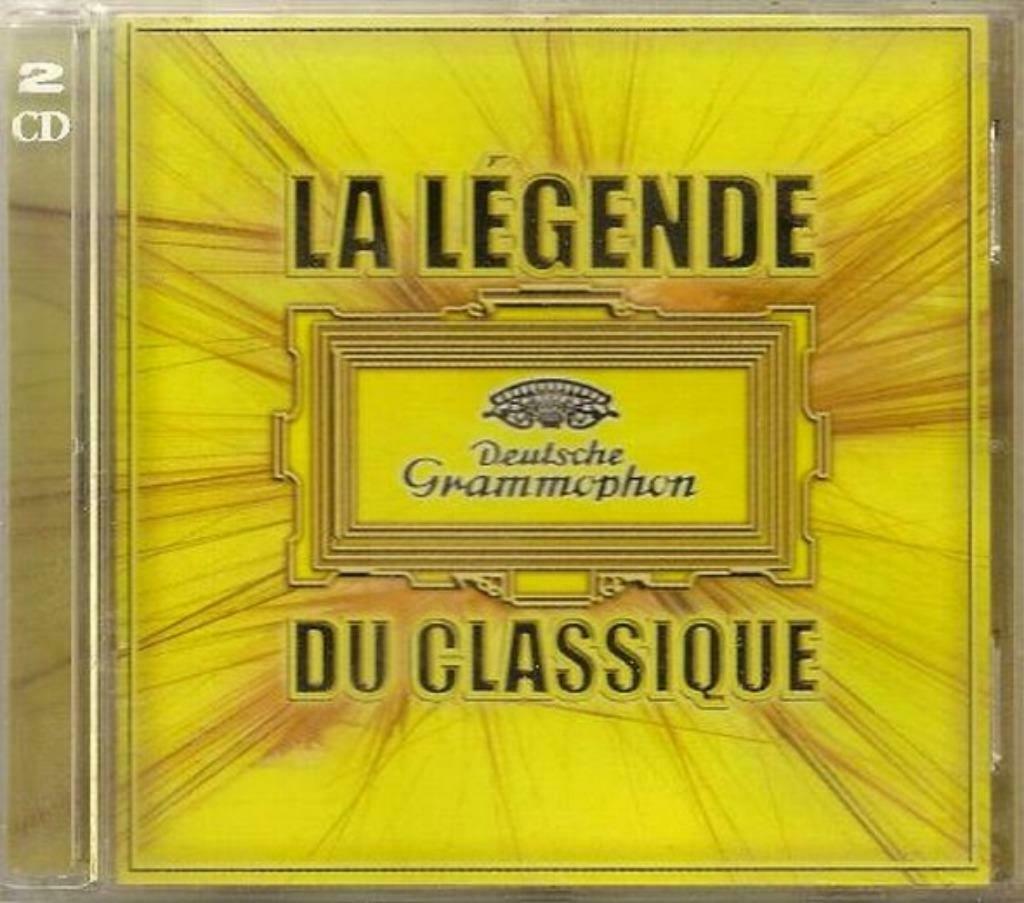 2 CD SET - LA LÉGENDE DU CLASSIQUE - DEUTSCHE GRAMMOPHON, Cd's en Dvd's, Verzenden, Classicisme, Zo goed als nieuw, Orkest of Ballet