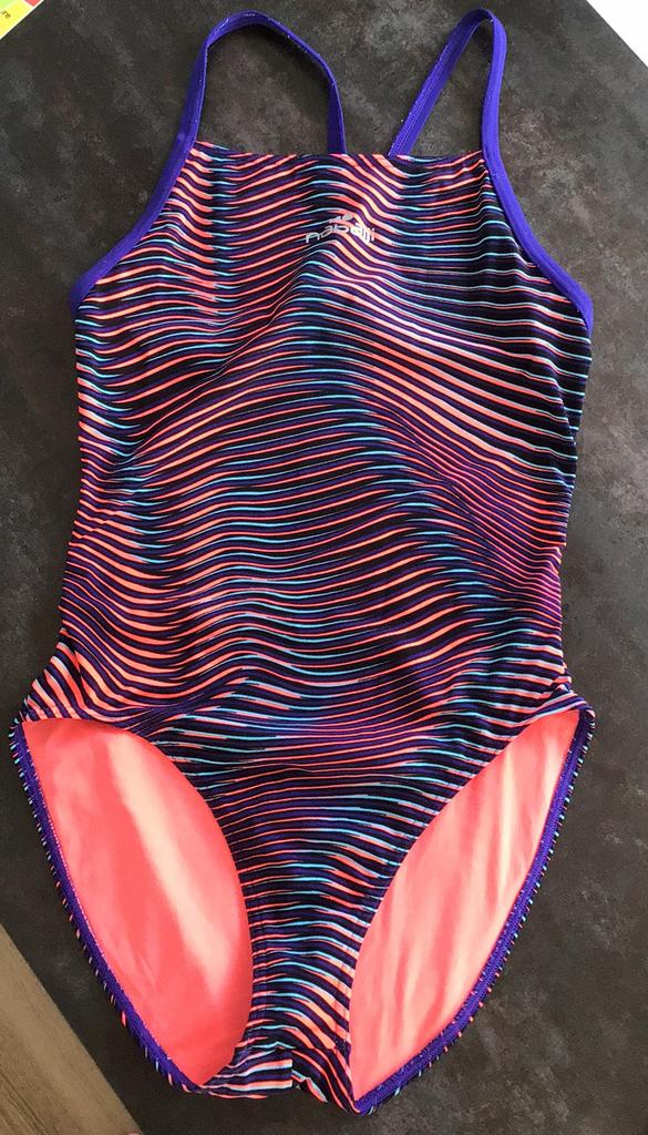 Zwempak voor meisjes +/- 11jaar van Nabaiji, Nabaiji, Maillot de bain, Comme neuf, Enlèvement