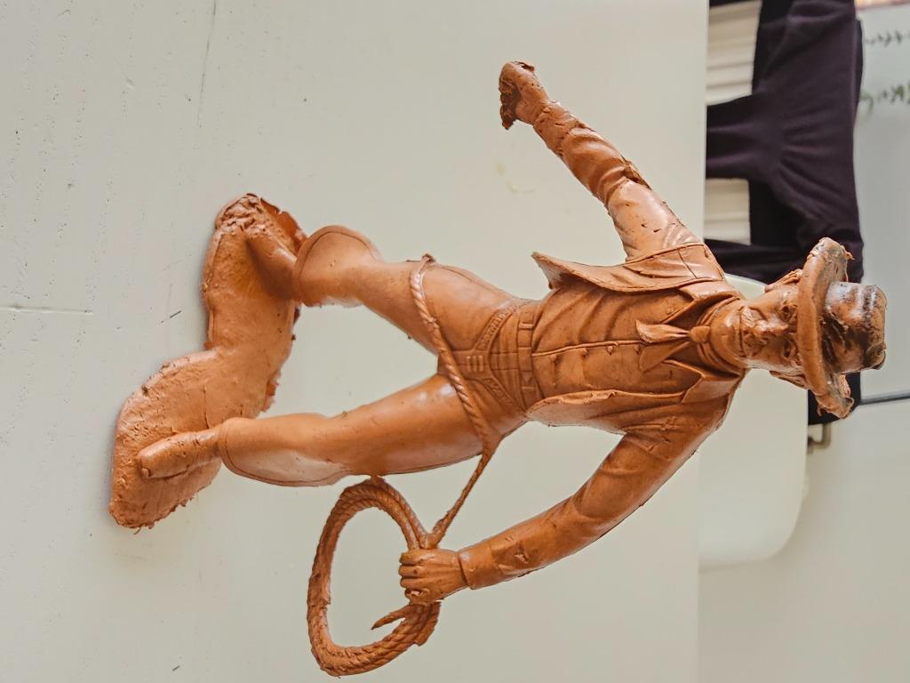 Vintage Louis Marx & Co. Inc. Toy Cowboy -, Antiek en Kunst, Ophalen of Verzenden