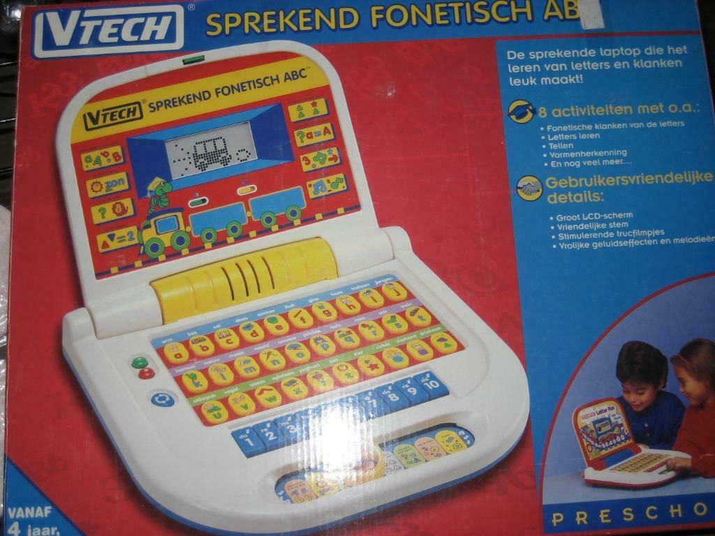 Ordinateur de jeu Vtech avec alphabet phonétique parlant, Enlèvement ou Envoi, Comme neuf, 4 à 6 ans