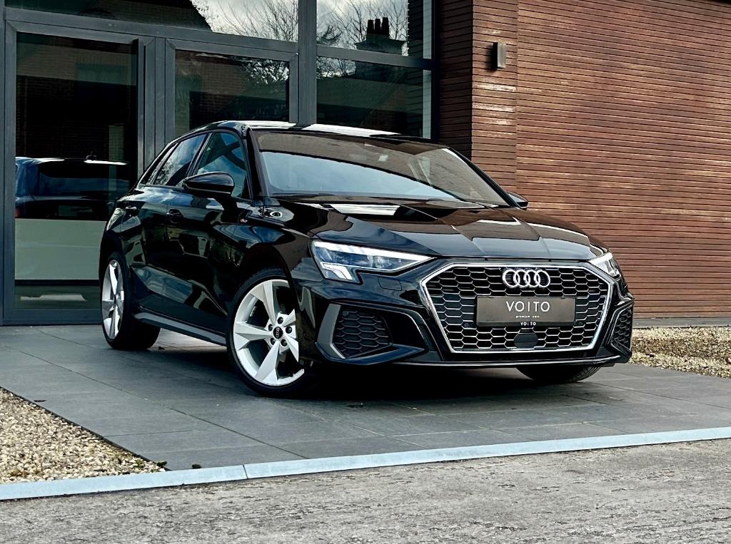 Audi A3 Sportback 30TFSI Business Edition 2X S-LINE/CAMERA, Autos, Audi, Anti démarrage, Euro 6, Entreprise, Garantie prolongée