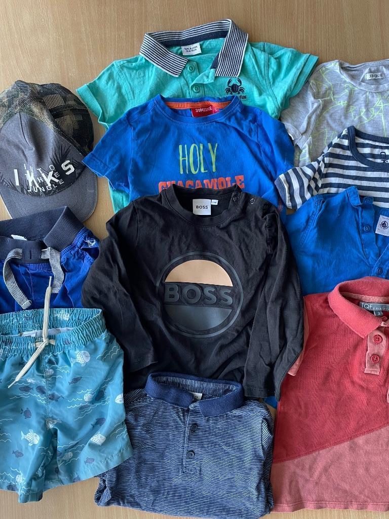 Vêtements garçon t.98 (3 ans) Boss, Petit Bateau etc., Enfants & Bébés, Enlèvement, Comme neuf, Boss, Garçon