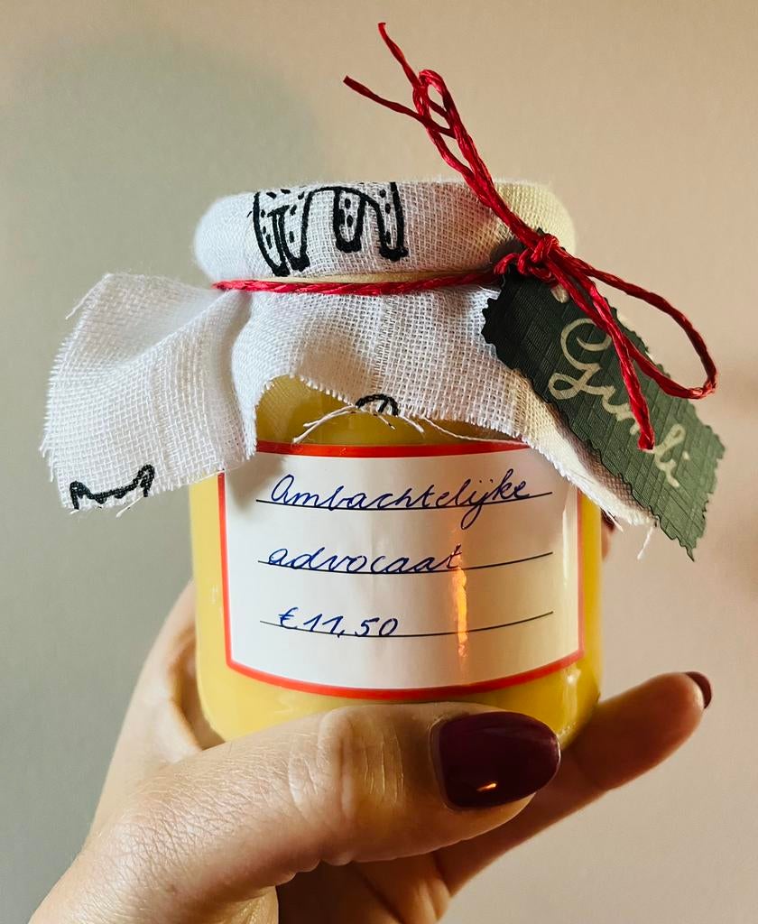 Ambachtelijke advocaat (ook met Amaretto), Enlèvement