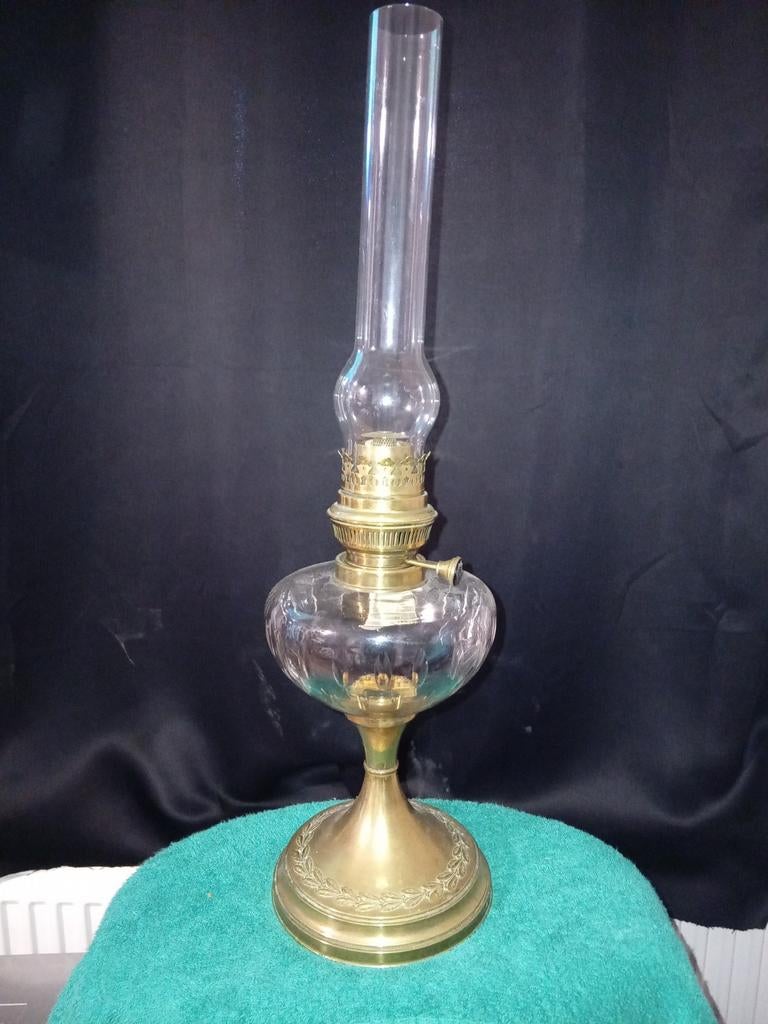 Ancienne Lampe à pétrole, Antiquités & Art, Antiquités | Éclairage, Enlèvement ou Envoi
