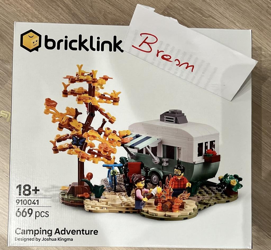lego bricklink 910041 camping adventure, Verzenden, Nieuw, Complete set, Lego