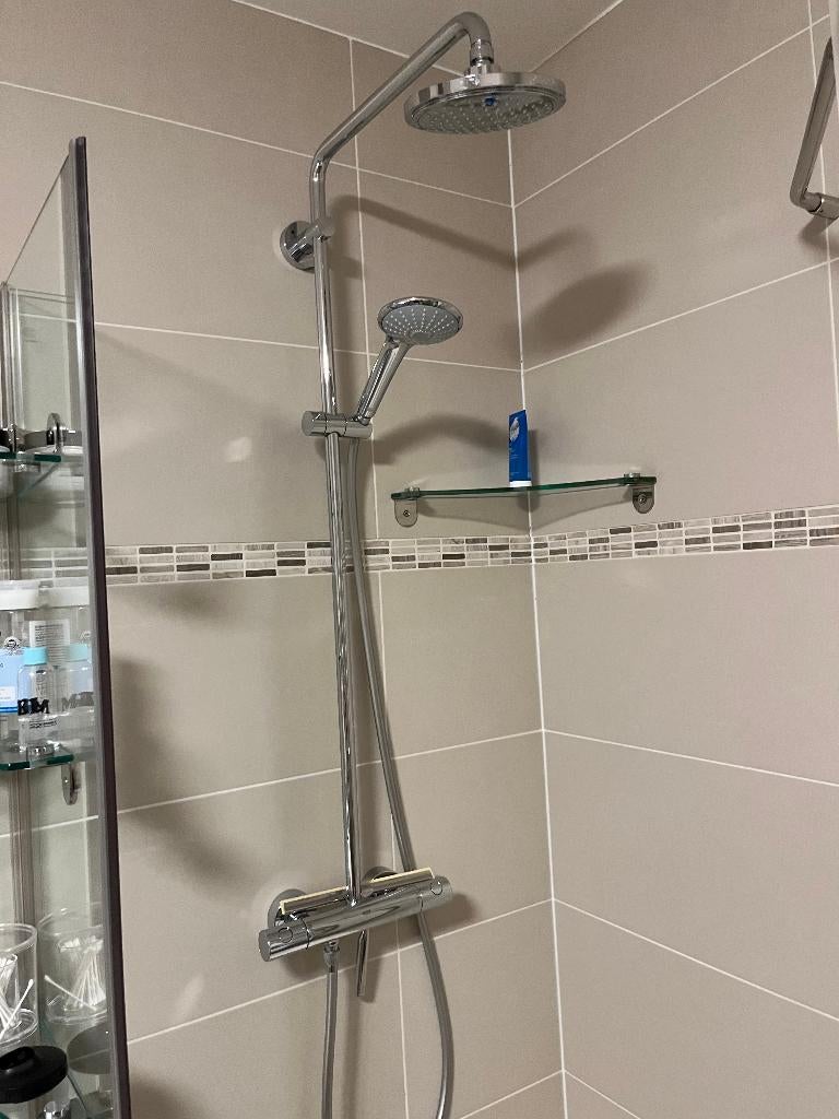 Douchecombinatie, Doe-het-zelf en Bouw, Sanitair, Ophalen, Gebruikt, Glas, Douche