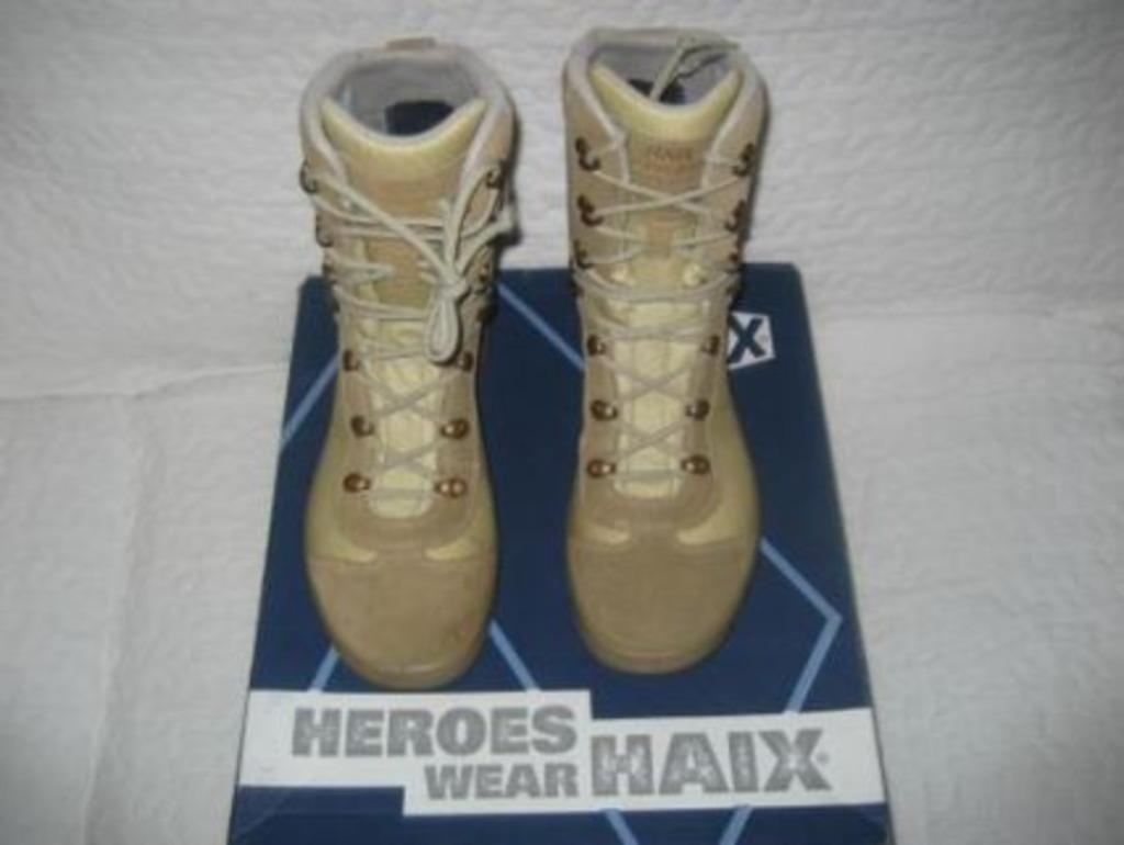 Chaussures militaires HAIX - type desert - ABL, Collections, Objets militaires | Général, Armée de terre, Enlèvement ou Envoi