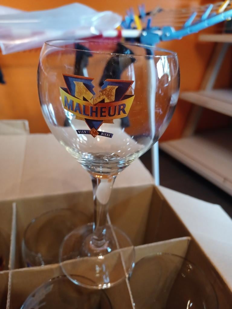 Malheur glazen, Ophalen of Verzenden, Nieuw