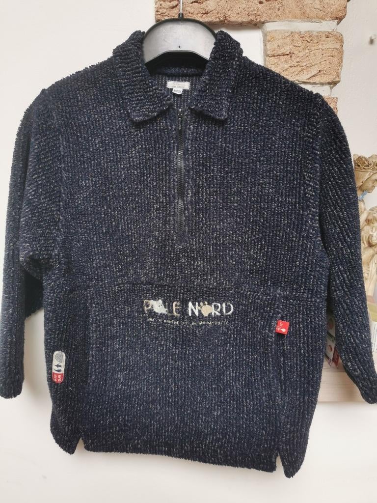 Mooie donker blauwe jongens trui van Catimini, Kinderen en Baby's, Ophalen of Verzenden, Zo goed als nieuw