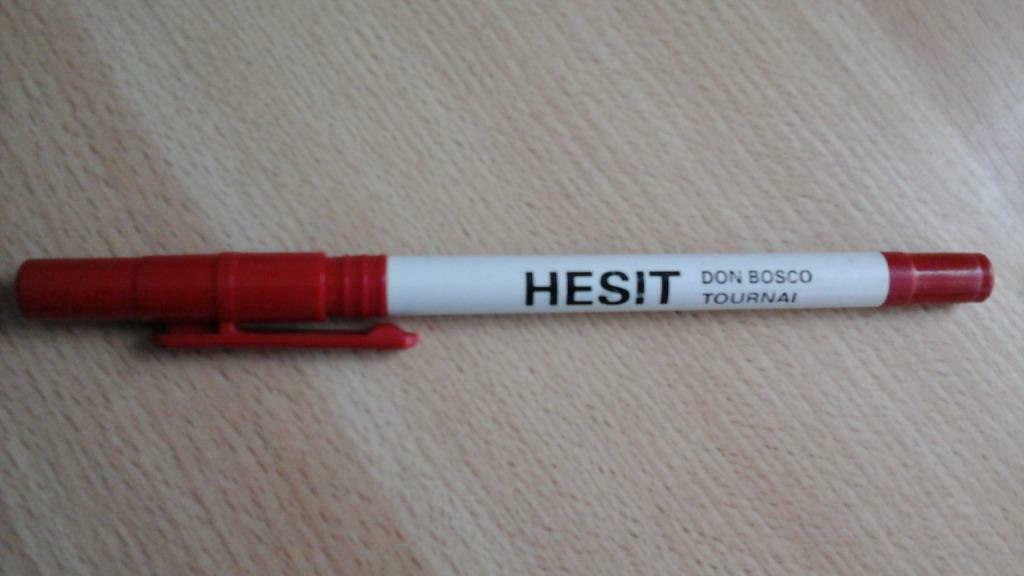 bic "HESIT don bosco Doornik", Ophalen of Verzenden, Zo goed als nieuw, Balpen, Met reclame