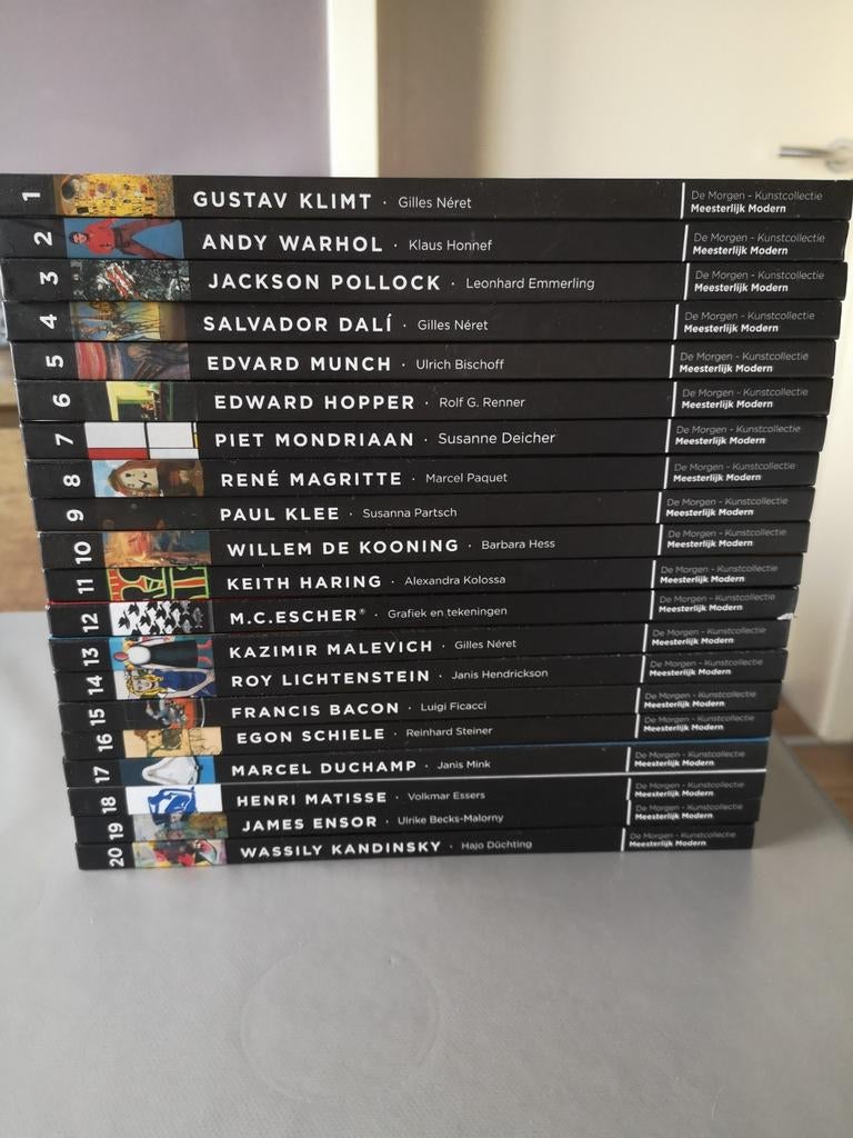 Boeken over grootste kunstenaars., Ophalen of Verzenden, Zo goed als nieuw
