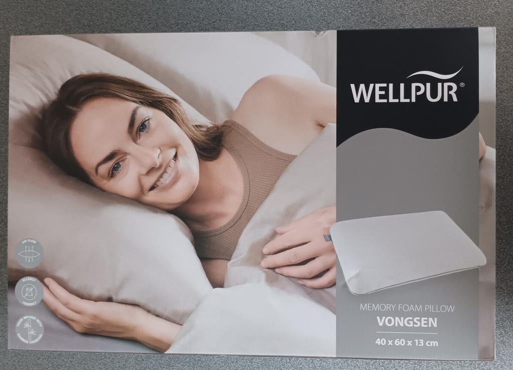 Traagschuimkussen van Wellpur, NIEUW., Enlèvement