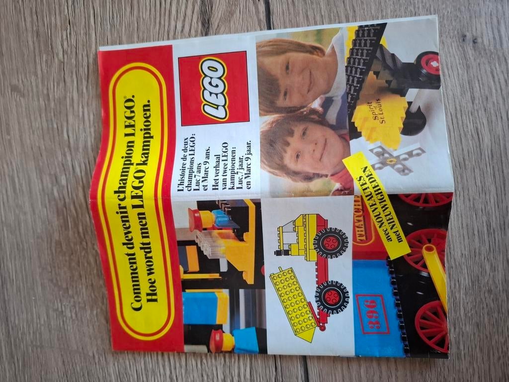 Lego : folder uit 1976, Verzenden, Zo goed als nieuw, Lego