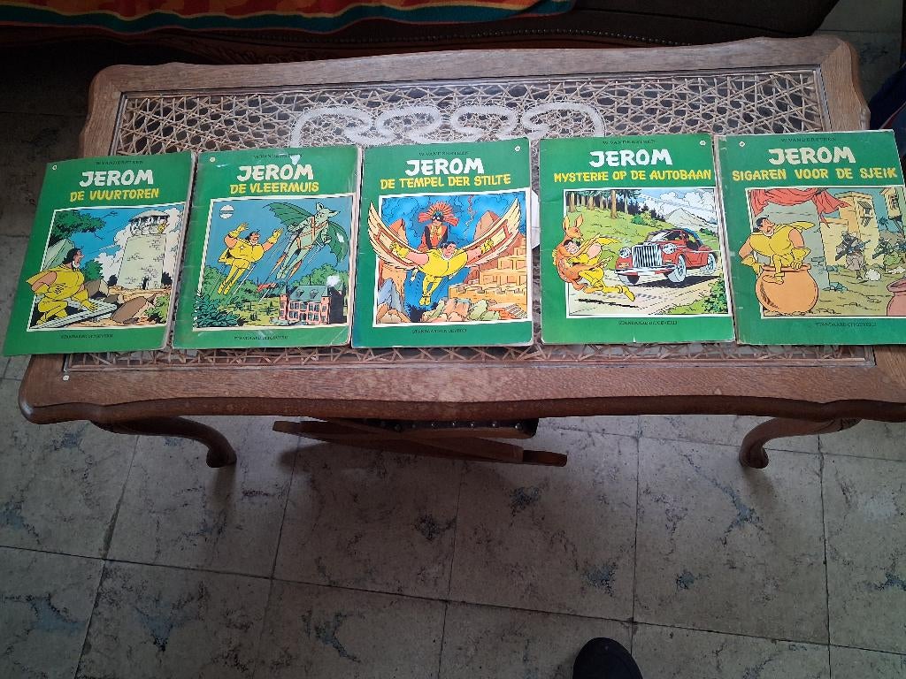 5 strips Jerom, Plusieurs BD, Enlèvement ou Envoi, Utilisé, Willy Vandersteen