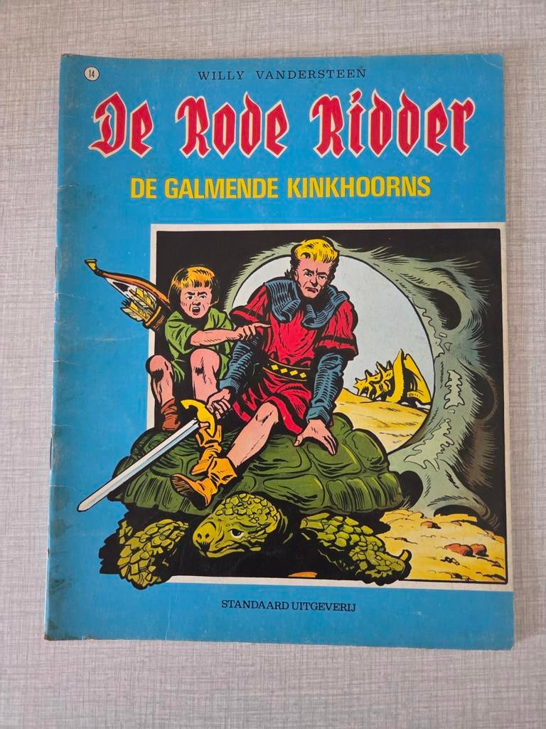 10 x De Rode Ridder, Boeken, Willy Vandersteen, Ophalen of Verzenden, Zo goed als nieuw, Meerdere stripboeken
