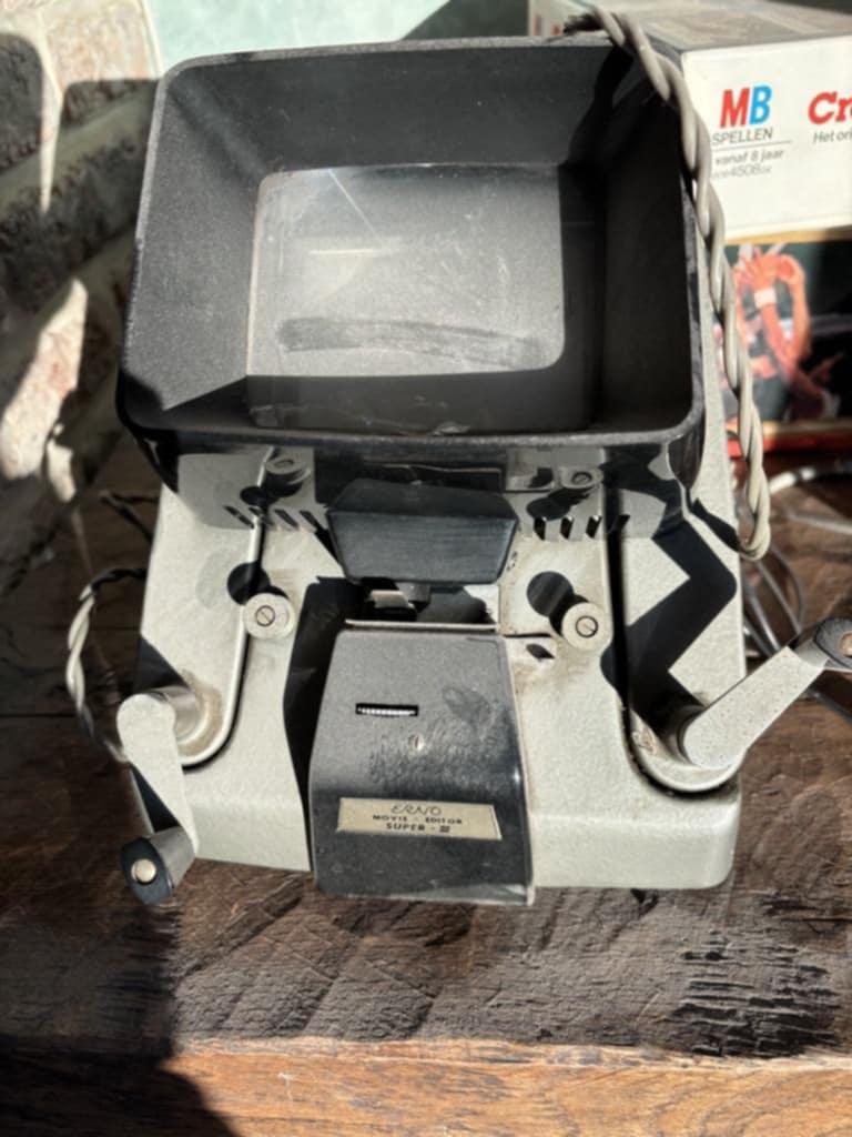 Erno super III Movie editor, Ophalen, Zo goed als nieuw