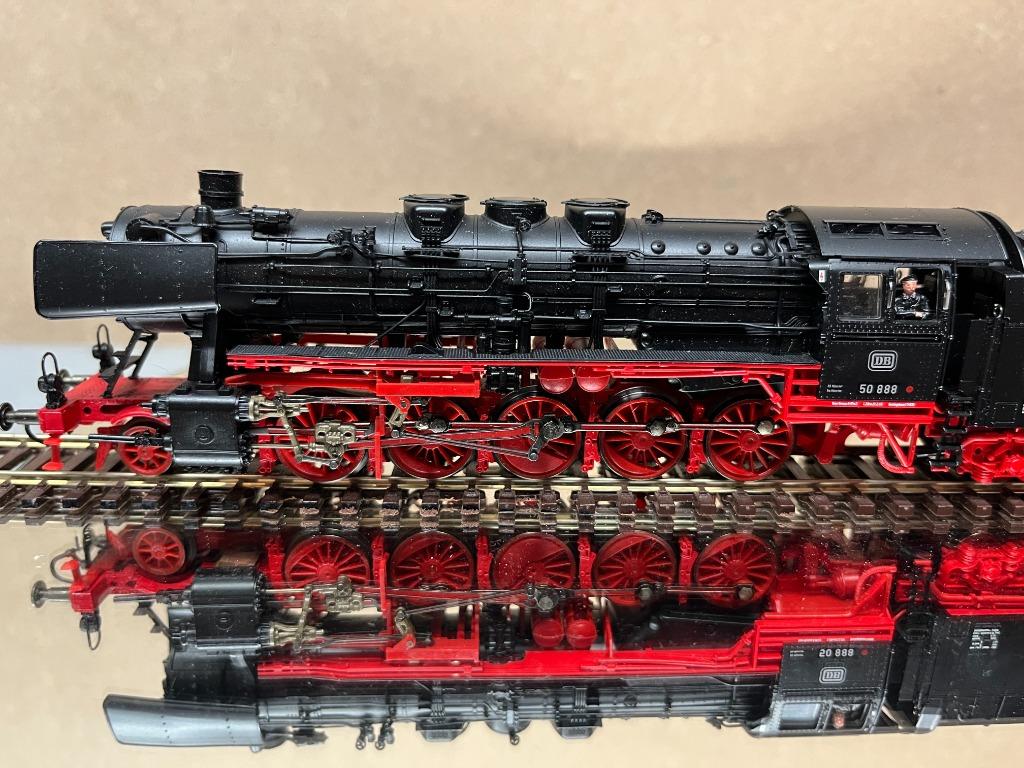 Roco 43306 locomotief type BR 50 DB Digitaal, Ophalen of Verzenden, Zo goed als nieuw, Roco, Gelijkstroom