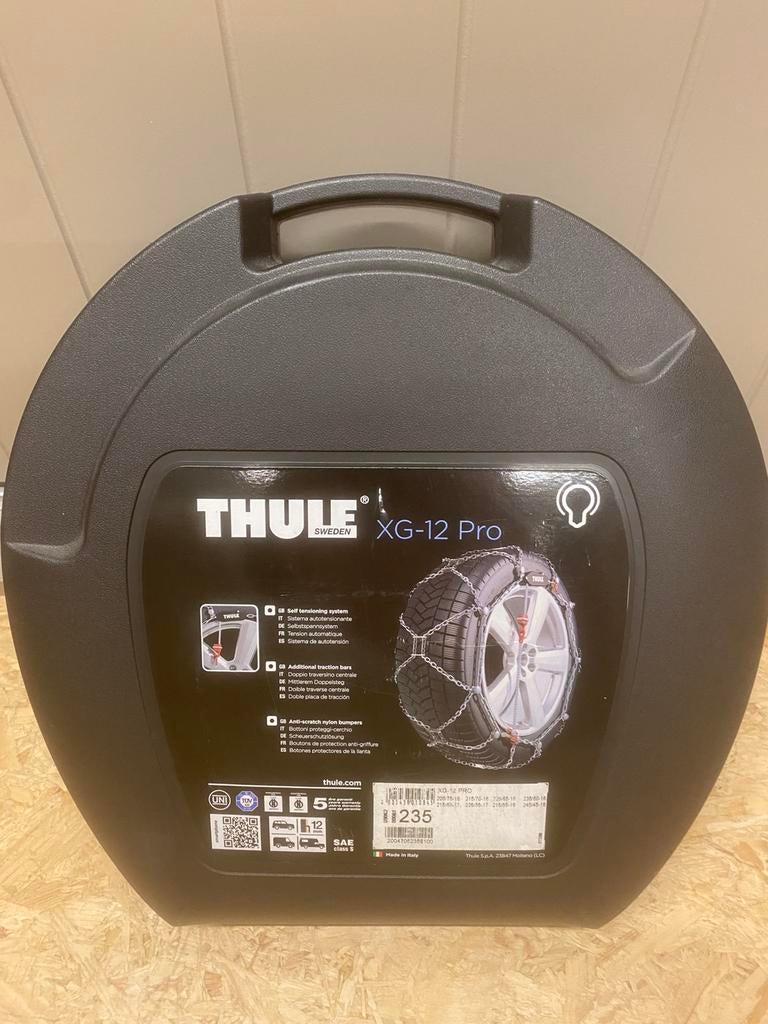 Sneeuwkettingen Thule XG-12 Pro, Auto diversen, Sneeuwkettingen, Ophalen, Zo goed als nieuw