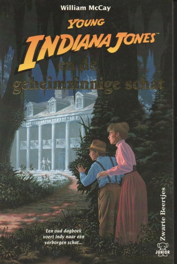YOUNG INDIANE JONES ( 4 X JUNIOR ZWARTE BEERTJES POCKETS), Boeken, Ophalen of Verzenden, Gelezen, Fictie