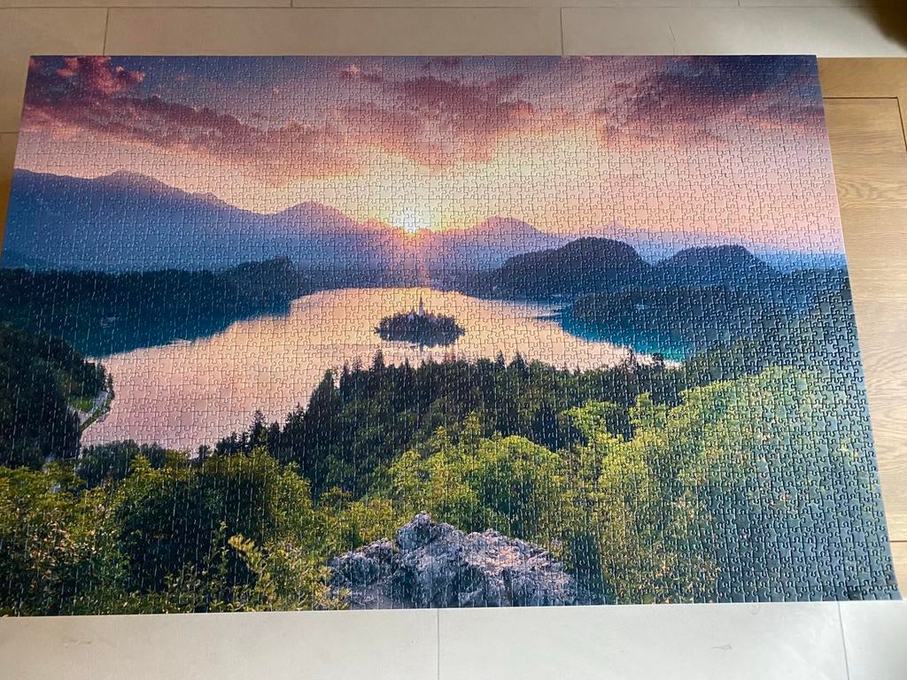 Puzzel Ravensburger 3000 stuks landschap, Ophalen of Verzenden, Meer dan 1500 stukjes, Zo goed als nieuw, Legpuzzel