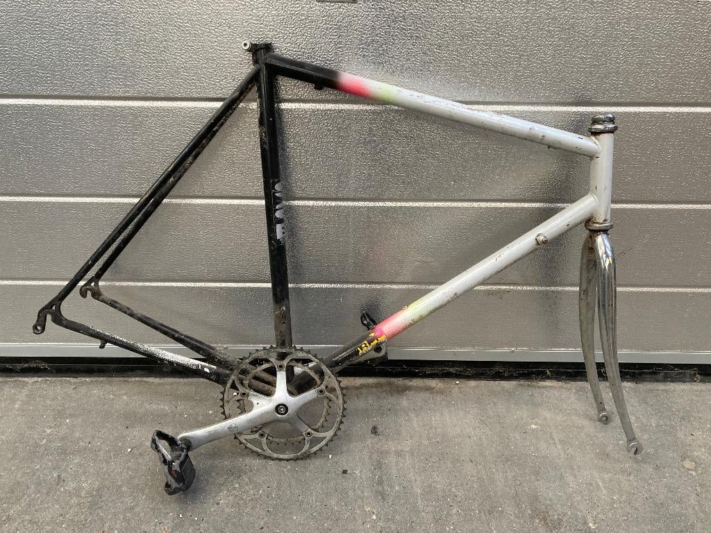 Kader van vintage koersfiets, Enlèvement, Utilisé