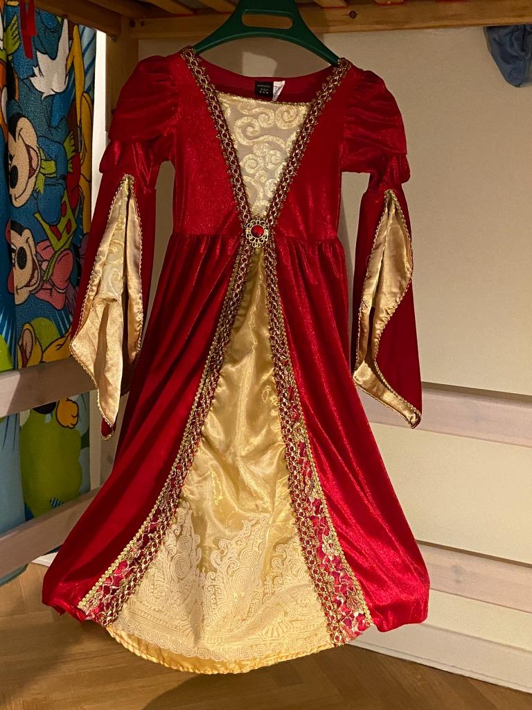 Déguisement Robe princesse "haute couture" 5-6 ans (Eur 116), Enlèvement, Utilisé, 110 à 116, Fille