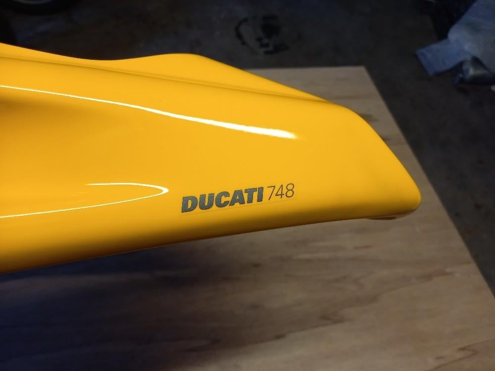 DUCATI 748 DUO ZIT GEEL, Motoren, DUCATI, Nieuw, Ophalen of Verzenden, Jackierogier@outlook.be