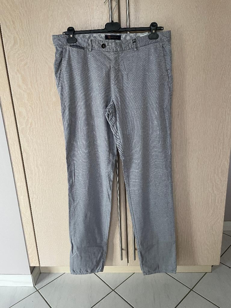 Broek grijs Marc Bellini W36L36, Kleding | Heren, Overige maten, Ophalen of Verzenden, Zo goed als nieuw, Marc Bellin