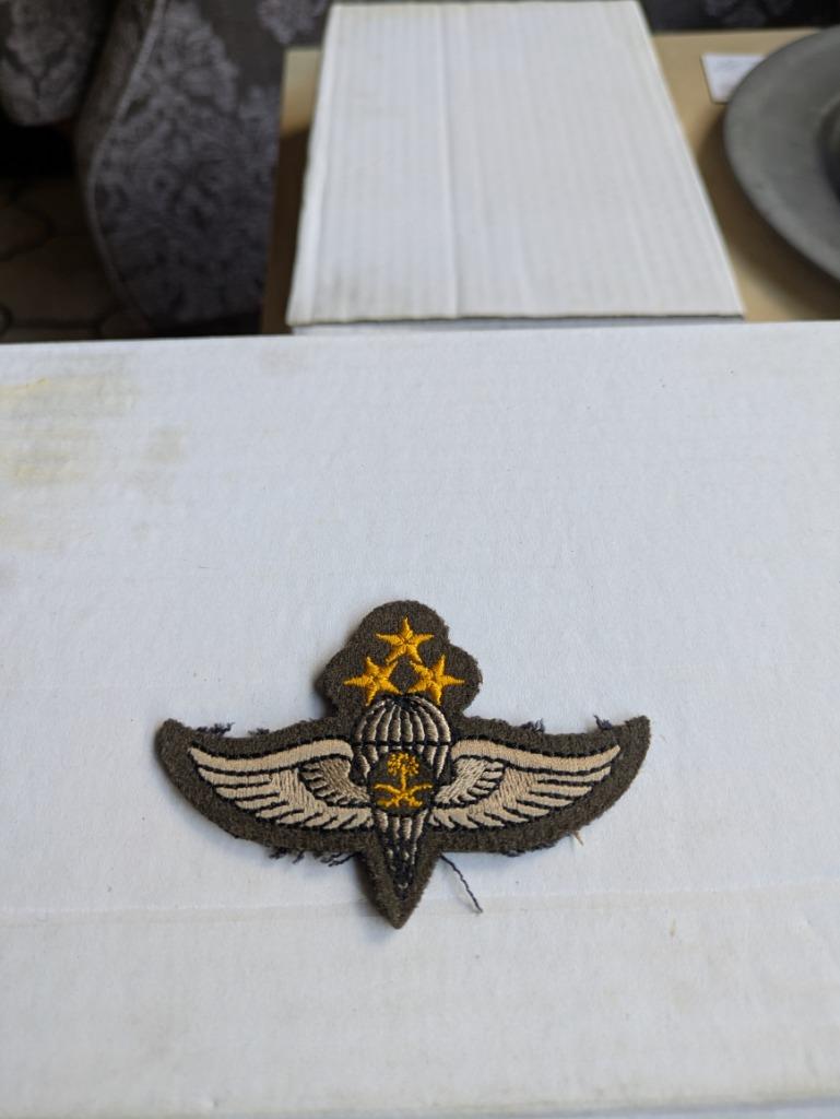 Para kenteken, Verzamelen, Ophalen of Verzenden, Landmacht, Embleem of Badge
