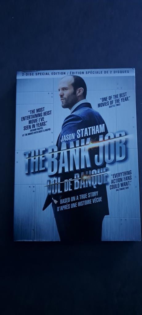Dvd the bank job, Enlèvement, Comme neuf