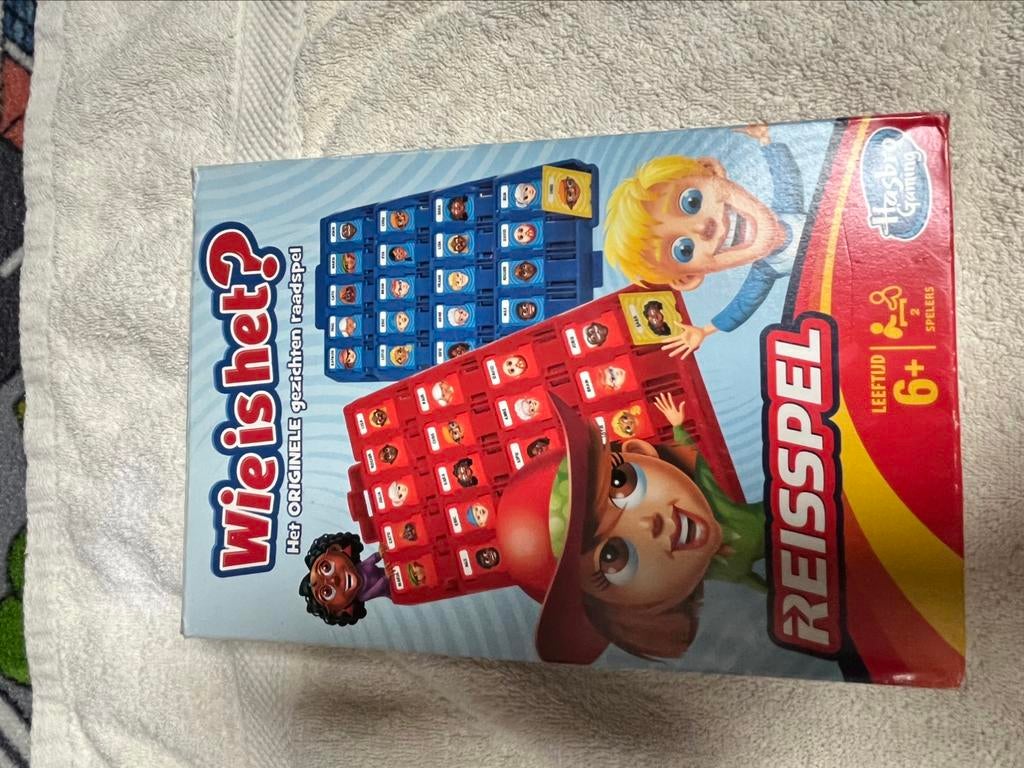 Wie is het? / Toren van Pisa, Hobby en Vrije tijd, Gezelschapsspellen | Overige, Ophalen, Zo goed als nieuw