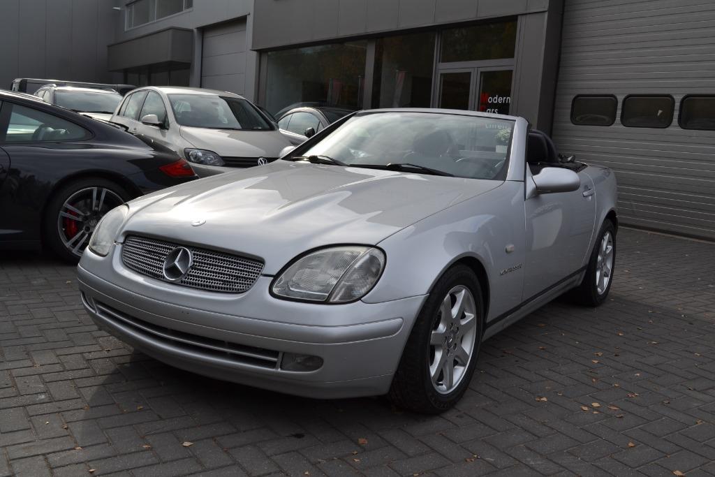 Mercedes SLK200 192PK., Auto's, Euro 2, Zwart, Cabriolet, 192 kW
