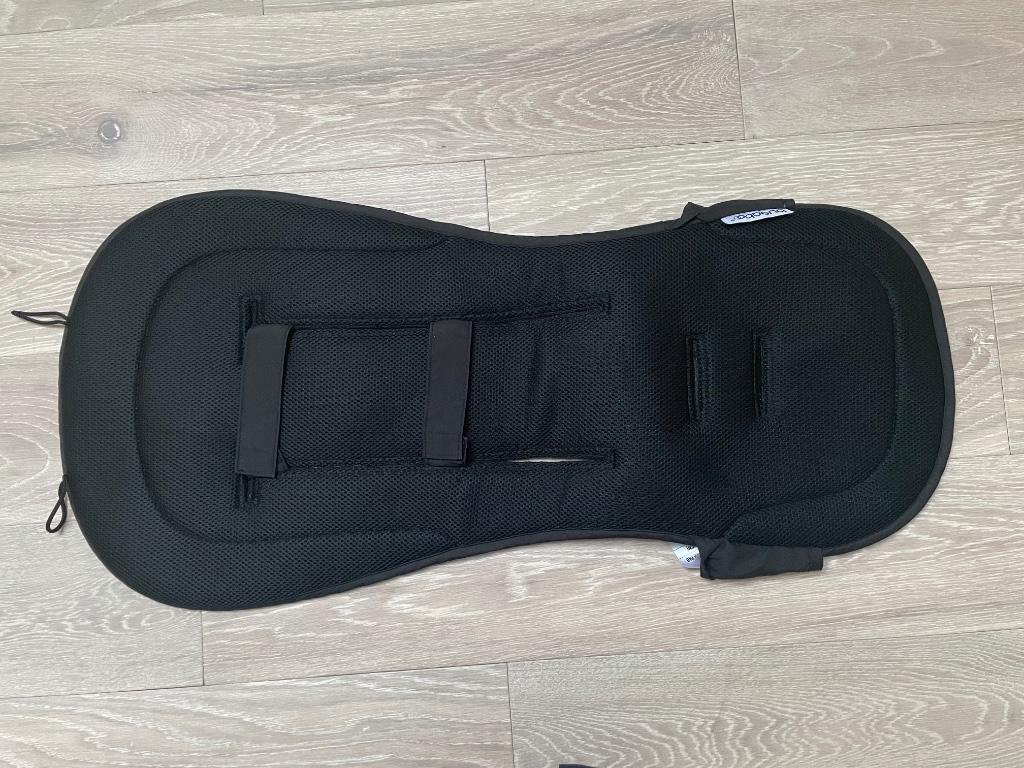 Bugaboo Breezy Seat Liner - Zwart, Ophalen of Verzenden, Zo goed als nieuw, Kinderwagen, Bugaboo