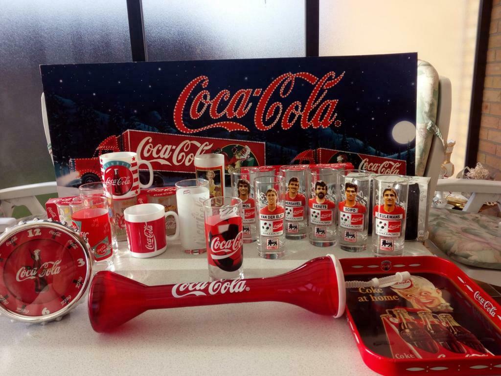 Coca Cola glazen, blikjes, flesjes, Enlèvement ou Envoi, Comme neuf