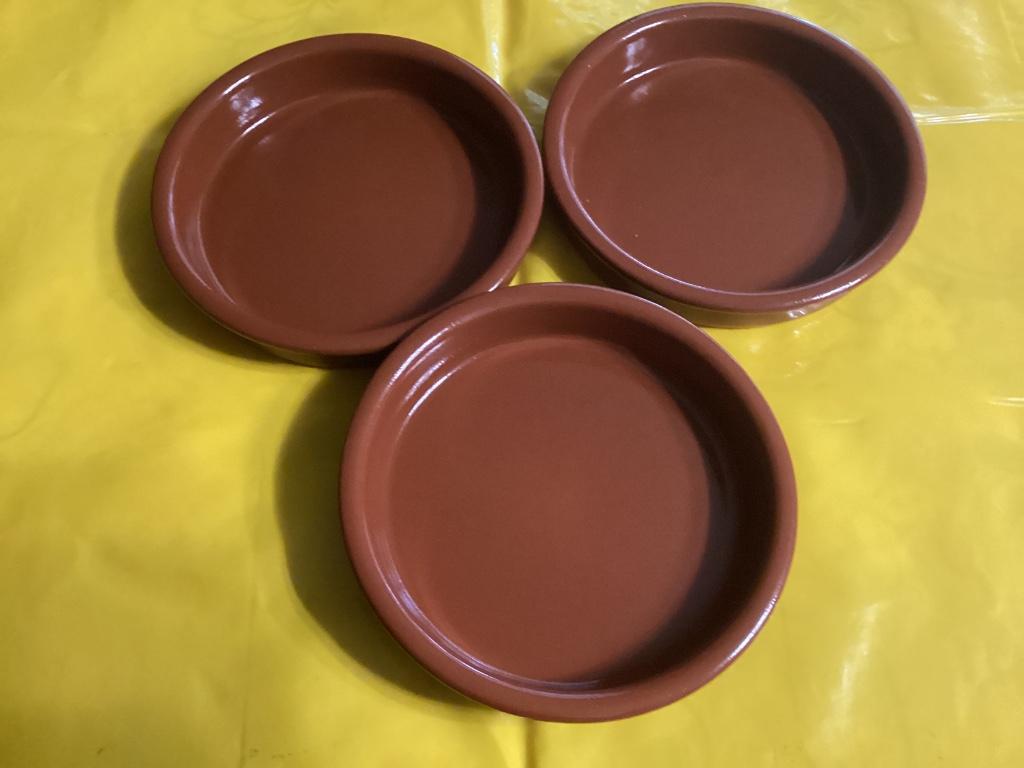 Terracotta schaaltjes, Ophalen of Verzenden, Overige stijlen, Aardewerk, Schaal of Schalen