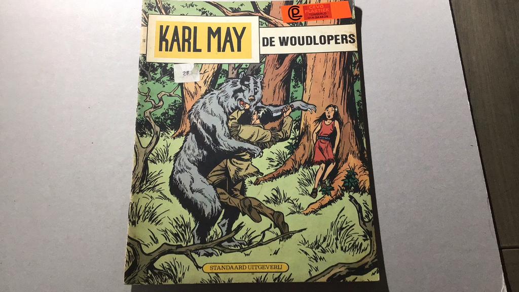 Karl may(z2), Boeken, Eén stripboek, Ophalen of Verzenden, Gelezen, Willy Vandersteen