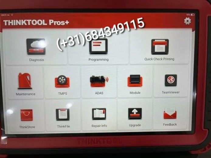 Thinkcar Thinktool Pros en Pros+ ecu coderen inleren auto's, Ophalen of Verzenden, Nieuw