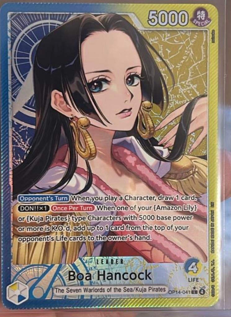 Boa Hancock [Alternate Art] OP14-041 One Piece, Hobby & Loisirs créatifs, Jeux de cartes à collectionner | Autre, Enlèvement ou Envoi