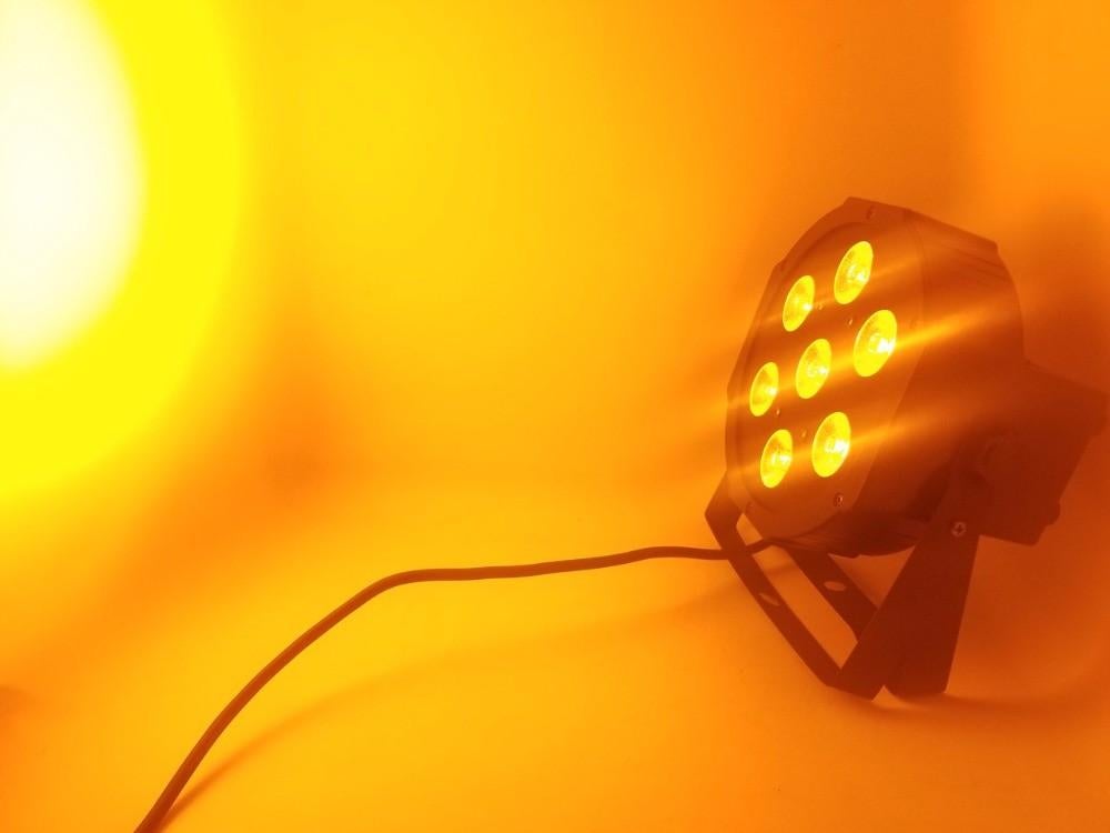 Nieuwe FIRST CLASS 7 X 24 W RGBWAUV FLAT LED PAR, Ophalen of Verzenden, Nieuw