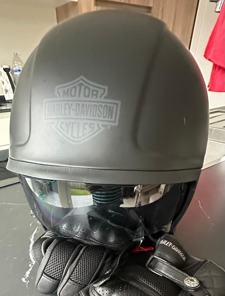 Harley Davidson helm., Ophalen, XL