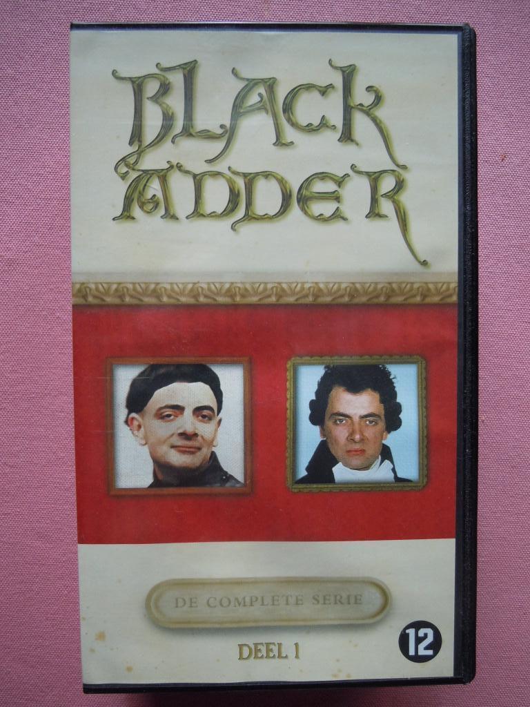 Black Adder Video's VHS  -  serie 1-4, Enlèvement ou Envoi, Utilisé, Comédie