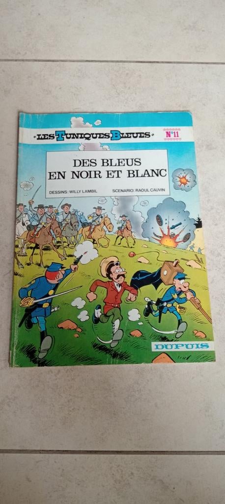 BD Bande dessinée Tuniques bleues n11 1977, Enlèvement ou Envoi, Utilisé