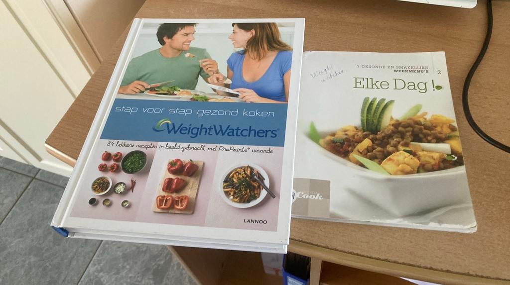 Weightwatchers stap voor stap gezond koken, Ophalen of Verzenden, Zo goed als nieuw